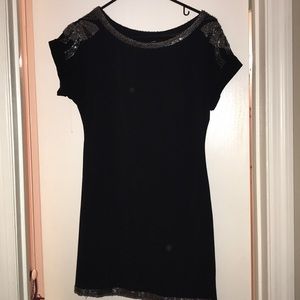 Black beaded dress